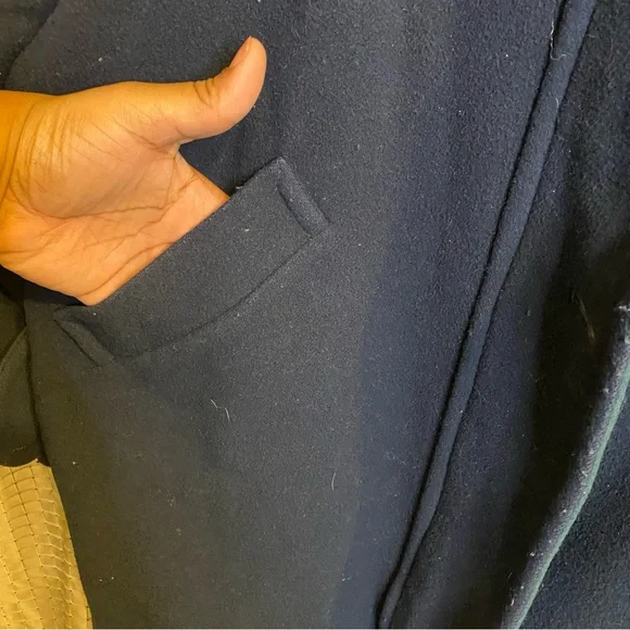 Peter James Wool and Cashmere Coat Medium - Picture 6 of 13